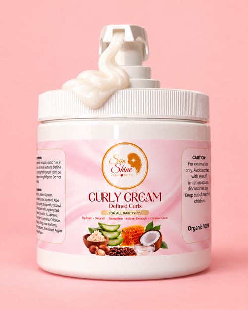 Super Hydrating Curly Cream + Curly Brush + Bonnet + Silk scrunchie