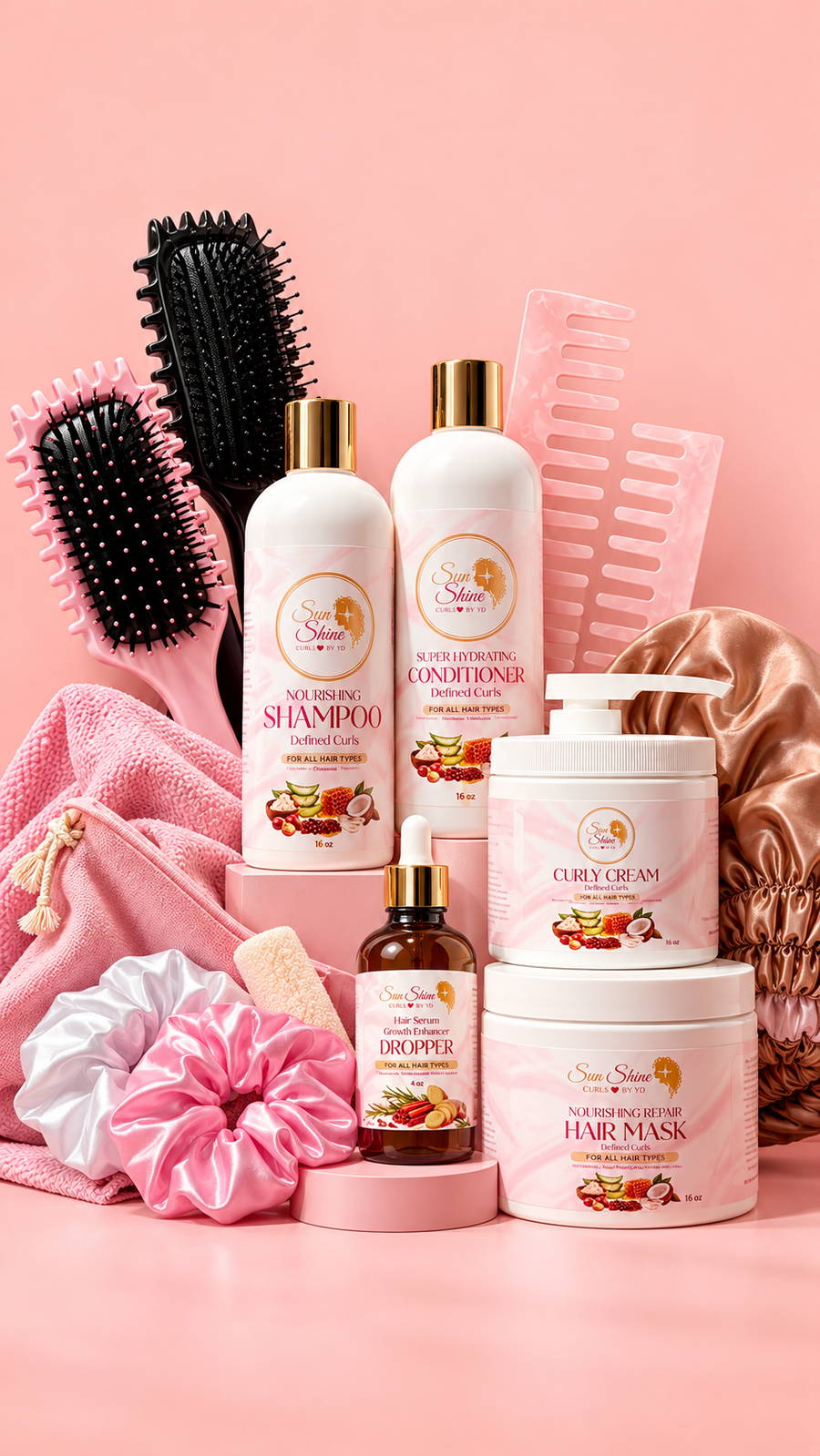 The Sun Shine Signature Hair Care Collection
